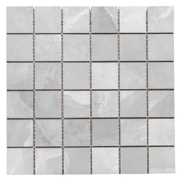 Long Island Mosaics & Tile 12" x 12" Porcelain Grid Wall & Floor Tile